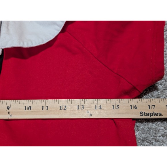 DC Comics Harley Quinn Red Black Hooded T-shirt Plus Size 0 Jester Batman - Picture 4 of 4